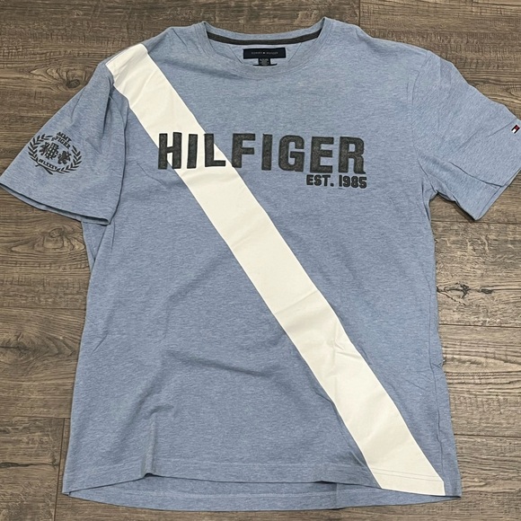 TOMMY HILFIGER MENS SHORT SLEEVE T SHIRT SIZE XL - Picture 4 of 6